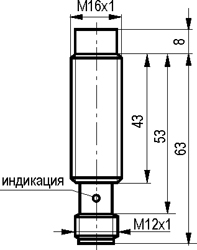 Габариты ISN EC3A-31N-6-LZS4